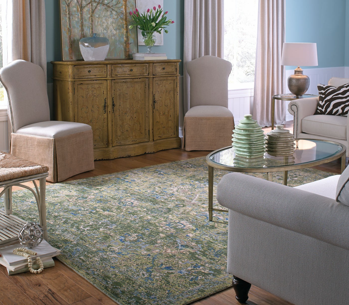 Interior design of living room | Chillicothe Carpet